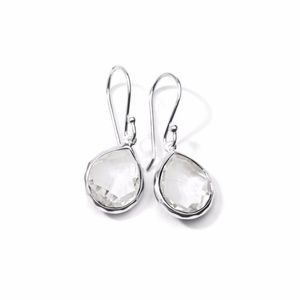 Ippilita Mini Teardrop Earrings in Sterling Silver